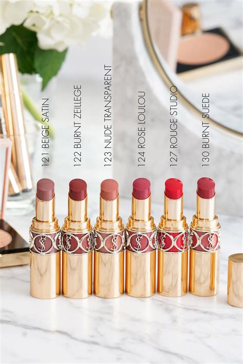 ysl rouge volupte lip swatches|ysl rouge volupte shine 122.